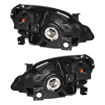 Rareelectrical - New Pair Of Halogen Headlight Compatible With Suzuki Aerio Sx Premium Wagon 2006 By Part Number - Image 3