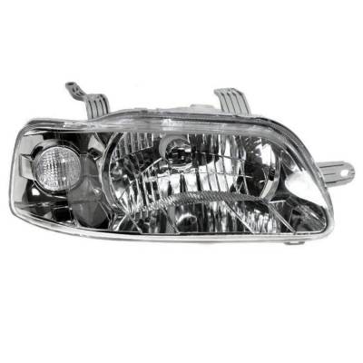 Rareelectrical - New Passenger Side Halogen Headlight Compatible With Chevrolet Aveo Sedan 2004-2006 By Part Number - Image 3