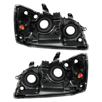 Rareelectrical - New Pair Of Headlight Compatible With Toyota Highlander 2004-2006 By Part Number 81130-48280 - Image 3