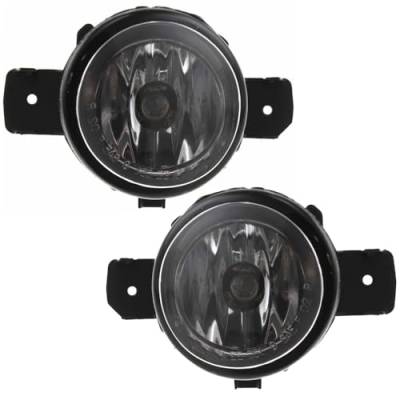 Rareelectrical - New Pair Of Fog Lights Compatibile With Buick Rainier Cxl Plus Sport Utility 4-Door 2004-2009 By - Image 9