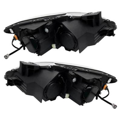 Rareelectrical - New Pair Of Halogen Headlight Compatible With Mazda Cx-9 Sport Sport 2010-2012 By Part Number - Image 3