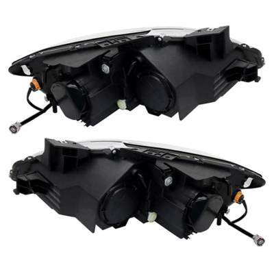 Rareelectrical - New Pair Of Halogen Headlight Compatible With Mazda Cx-9 Sport Sport 2010-2012 By Part Number - Image 7