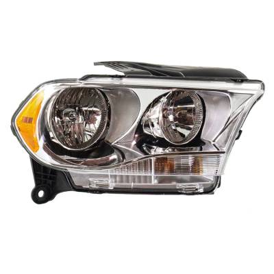 Rareelectrical - New Passenger Side Halogen Headlight Compatible With Dodge Durango Sxt Sport R/T Sport 2011-2013 By - Image 1