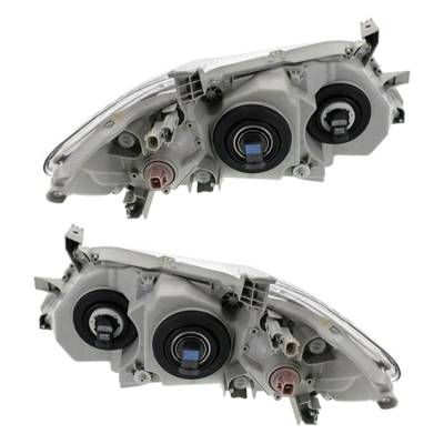 Rareelectrical - New Pair Of Headlight Compatible With Toyota Camry Sedan 2010-2011 By Part Number 81110-06500 - Image 3