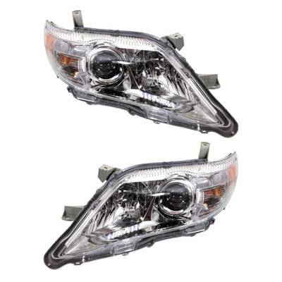 Rareelectrical - New Pair Of Headlight Compatible With Toyota Camry Sedan 2010-2011 By Part Number 81110-06500 - Image 5