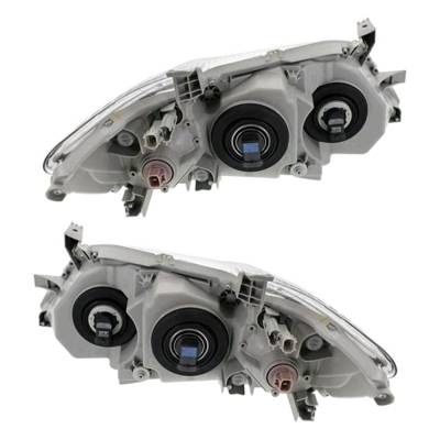 Rareelectrical - New Pair Of Headlight Compatible With Toyota Camry Sedan 2010-2011 By Part Number 81110-06500 - Image 7