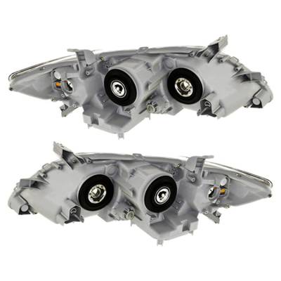 Rareelectrical - New Pair Of Headlight Compatible With Toyota Camry Xle Sedan 2007-2009 By Part Number 81130-06202 - Image 3