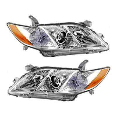 Rareelectrical - New Pair Of Headlight Compatible With Toyota Camry Xle Sedan 2007-2009 By Part Number 81130-06202 - Image 5