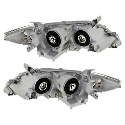 Rareelectrical - New Pair Of Headlight Compatible With Toyota Camry Xle Sedan 2007-2009 By Part Number 81130-06202 - Image 7