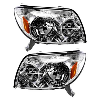 Rareelectrical - New Pair Of Halogen Headlight Compatible With Toyota 4Runner Sport Sport 2003-2005 By Part Number - Image 5