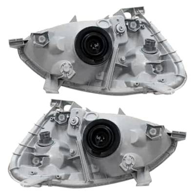 Rareelectrical - New Pair Of Headlight Compatible With Toyota Echo Sedan 2003-2005 By Part Number 81130-52300 - Image 4