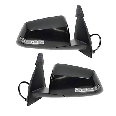 Rareelectrical - New Door Mirrors Pair Fits Gmc Acadia Sl Sle 2010-16 22791624 22791625 Gm1321383 - Image 3