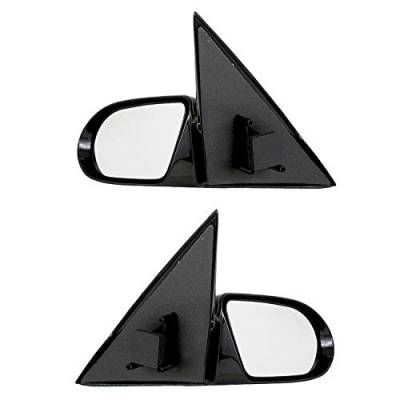 Rareelectrical - New Door Mirrors Pair Fits Geo Metro Base Hatchback Sedan 1995-1997 Gm1320269 - Image 5