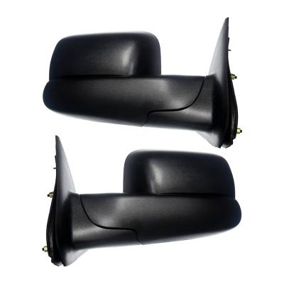 Rareelectrical - New Door Mirrors Pair Fits Dodge Ram 2500 Laramie Slt St 03 55077444Ao Ch1320228 - Image 2