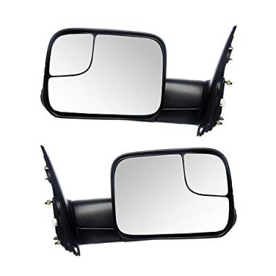 Rareelectrical - New Door Mirrors Pair Fits Dodge Ram 2500 Laramie Slt St 03 55077444Ao Ch1320228 - Image 3