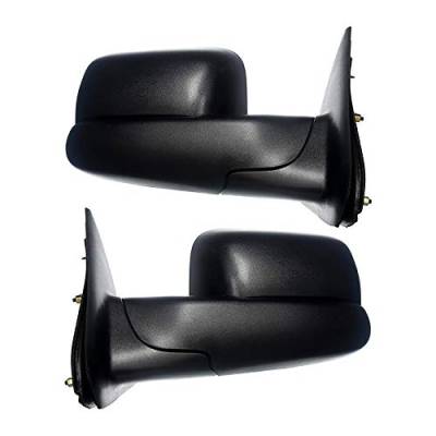 Rareelectrical - New Door Mirrors Pair Fits Dodge Ram 2500 Laramie Slt St 03 55077444Ao Ch1320228 - Image 4