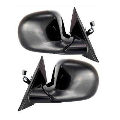 Rareelectrical - New Door Mirrors Pair Fits Gmc Jimmy Sl Sle Sls Slt Envoy 98 Gm1320185 15151118 - Image 3