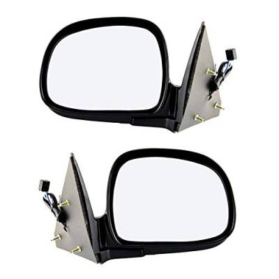 Rareelectrical - New Door Mirrors Pair Fits Gmc Jimmy Sl Sle Sls Slt Envoy 98 Gm1320185 15151118 - Image 5