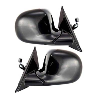 Rareelectrical - New Door Mirrors Pair Fits Gmc Jimmy Sl Sle Sls Slt Envoy 98 Gm1320185 15151118 - Image 7