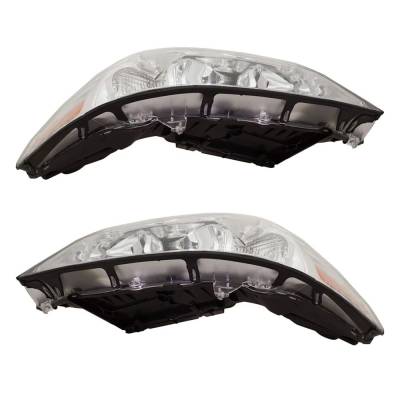 Rareelectrical - New Pair Headlights Compatible With Lincoln Town Car Signature Limited 2005 2006 2007 2008 2009 2010 - Image 5