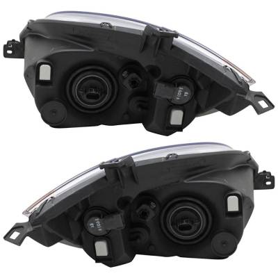 Rareelectrical - New Pair Headlights Compatible With Mitsubishi Eclipse Gt Hatchback 2006 2007 By Part Numbers - Image 3