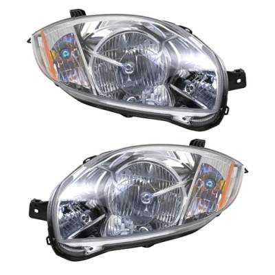 Rareelectrical - New Pair Headlights Compatible With Mitsubishi Eclipse Gt Hatchback 2006 2007 By Part Numbers - Image 5