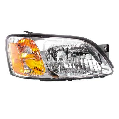 Rareelectrical - New Right Halogen Headlight Compatible With Subaru Legacy L Wagon 2.5L 2000 2001 2002 2003 2004 By - Image 1