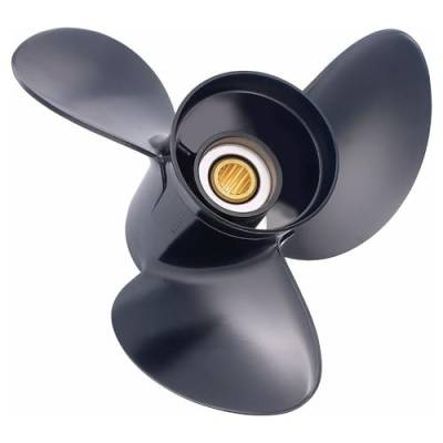 Rareelectrical - New Aluminum Propeller Compatible With Honda Bf45 13 Spline 45 1991-1994 3311-111-13 31075 32042 - Image 5