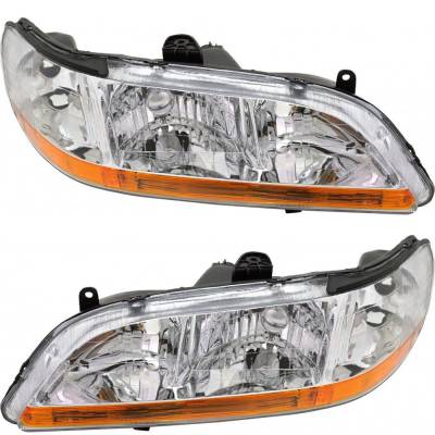 Rareelectrical - New Pair Of Headlights Compatible With Nissan Altima Gle Sedan 2.4L 1998 1999 By Part Number - Image 7