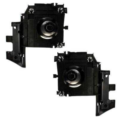 Rareelectrical - New Pair Of Headlights Compatible With Dodge Ram 2500 3500 Van Extended Standard Van 1996 1997 By - Image 3