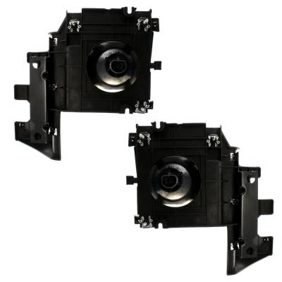 Rareelectrical - New Pair Of Headlights Compatible With Dodge Ram 2500 3500 Van Extended Standard Van 1996 1997 By - Image 9