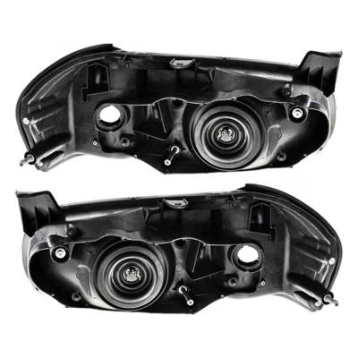 Rareelectrical - New Pair Of Headlights Compatible With Nissan Maxima Gle Sedan 3.0L 2000 2001 By Part Number - Image 7