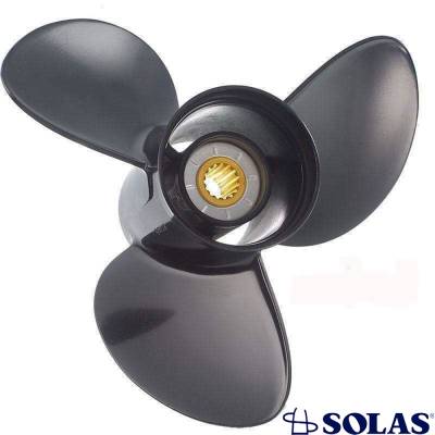 Rareelectrical - New Aluminum Propeller Compatible With Honda Bf45 13 Spline 45 1991-1994 3311-110-15 32040 - Image 2