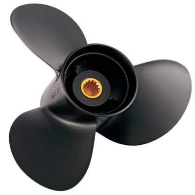 Rareelectrical - New Aluminum Propeller Compatible With Honda Bf40 13 Spline 40 25-60 Hp For Years 1995-2021 By Part - Image 5