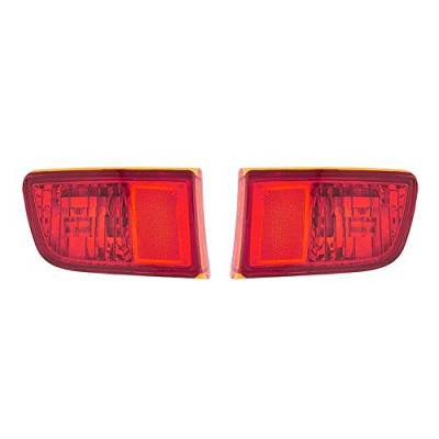 Rareelectrical - New Reflector Lights Pair Compatible With Toyota 4Runner 2004 2005 To1184101 81580-60111 8159060141 - Image 9