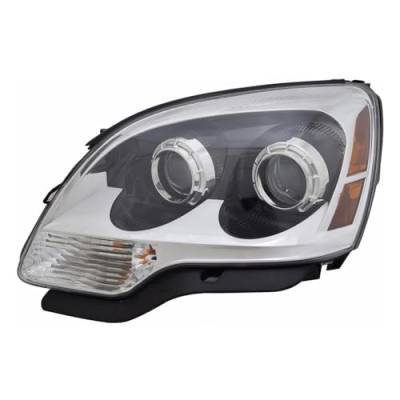 Rareelectrical - New Left Halogen Headlights Compatible With Gmc Acadia Slt Sport Utility 4 Door 3.6L 2008 2009 2010 - Image 7