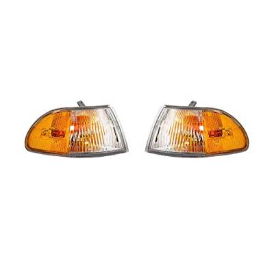 Rareelectrical - New Turn Signal Light Pair Compatible With Honda Civic 1992-1995 33300-Sr4-A02 33350Sr4a02 - Image 5