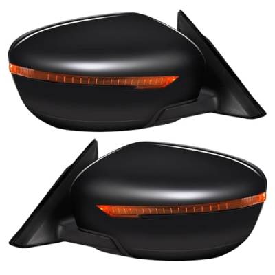 Rareelectrical - New Pair Of Mirror Compatible With Nissan Rogue S Sv Sl Hybrid Sport Utility 4-Door 3.5L 2017 2018 - Image 7