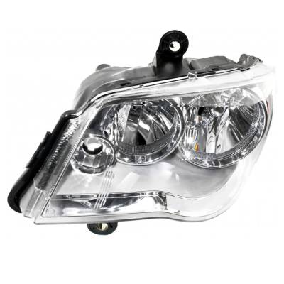 Rareelectrical - New Left Halogen Headlights Compatible With Ram C/V Base Mini Cargo Van 4 Door 3.6L 2012 2013 2014 - Image 7