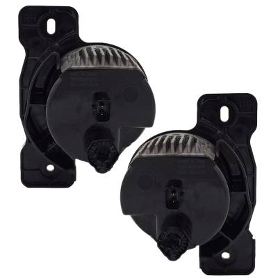 Rareelectrical - New Pair Of Fog Lights Compatible With Jeep Wrangler 2007-2018 By Ch2593157 Ch2592157 68304048Af - Image 3