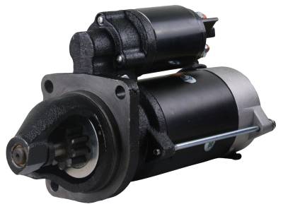 Rareelectrical - New 12V 10T Cw Starter Motor Compatible With Case Tractor 27602B 27602D 27602E 4213912M91 - Image 3