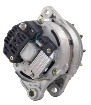 Rareelectrical - New 65A Alternator Compatible With Fiat-Hesston Tractor 85.90 90.90 95.55 F100 4808506 4808510 - Image 3