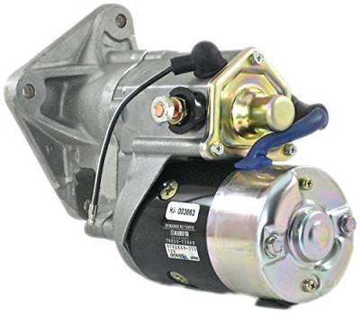 Rareelectrical - New Starter Motor Compatible With Kubota Tractor M9580dt M9580dtc V4702ta 16541-63010 1654163010 - Image 5