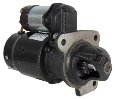 Rareelectrical - Starter Motor Compatible With Massey Ferguson Tractor Mf-20 Mf-40 1903107M91 518671M91 1108379 - Image 1