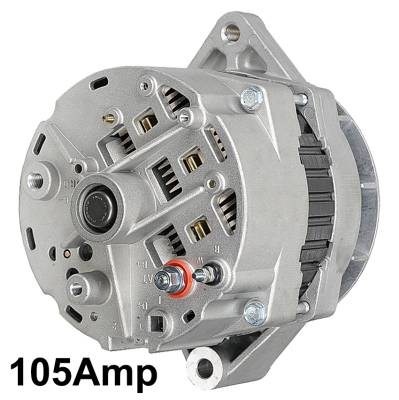 Rareelectrical - New 105Amp Alternator Fits Hyster Lift Truck H230hd H280hd 2002-2007 3675254Rx - Image 3