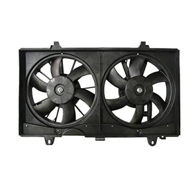 Rareelectrical - New Dual Radiator & Condenser Fan Compatible With Nissan Sentra Se-R Spec V 07-12 21481Et80b - Image 9