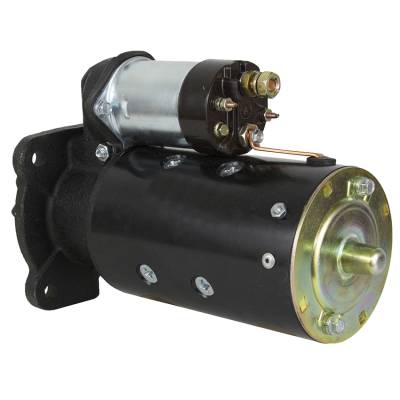 Rareelectrical - New Starter Motor Compatible With Massey Ferguson Combine Mf-300 Mf-530 Perkins Ad4-203 - Image 5