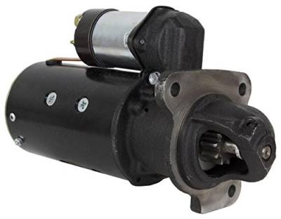 Rareelectrical - New Starter Motor Compatible With Massey Ferguson Combine Mf-300 Mf-530 Perkins Ad4-203 - Image 9