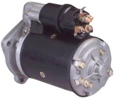 Rareelectrical - New Starter Motor Compatible With Leyland Nuffield Tractor 465 472 485 - Image 3