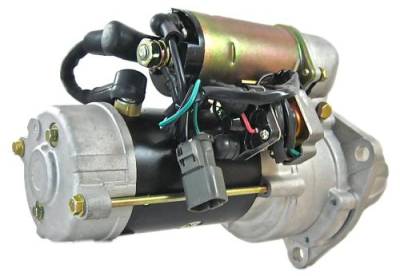 Rareelectrical - Starter Motor Compatible With Komatsu Loader Wa250 Wa320 Wa350 Wa380 Wa400 Wa420 6D105 6D110 Eng - Image 3